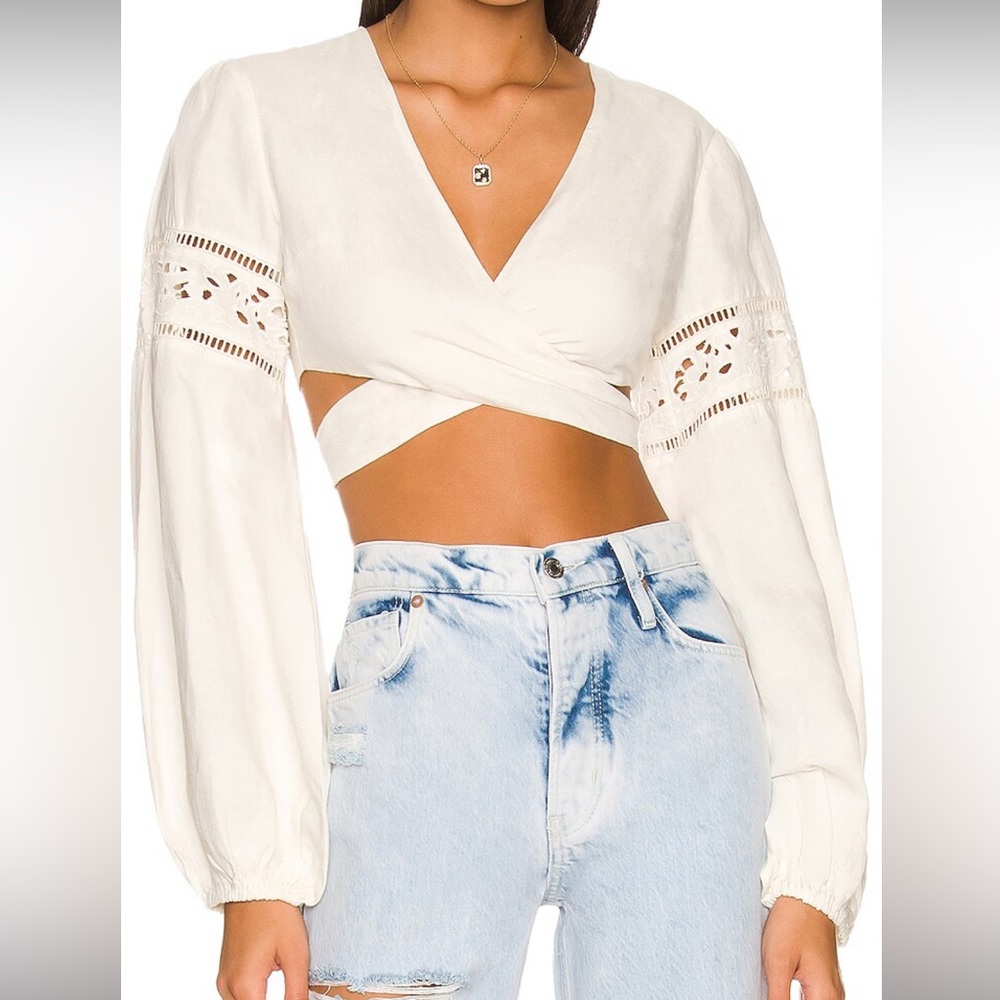 Tularosa Liz Wrap Top Size S - image 1